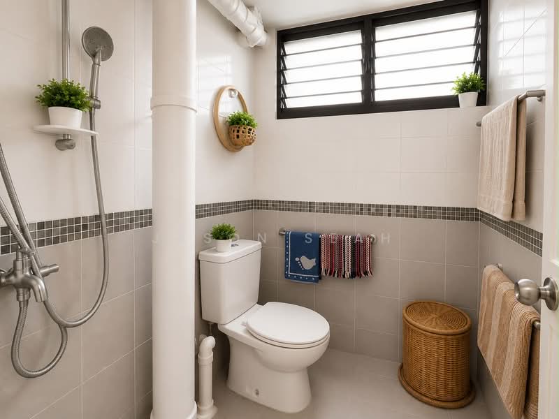 602 Clementi West Street 1, 602 Clementi West Street 1, 2 Bedrooms, 721 sqft, HDB Flat For Sale, by Jason Seah, 500197827 - Bathroom - PropertyGuru.com.sg