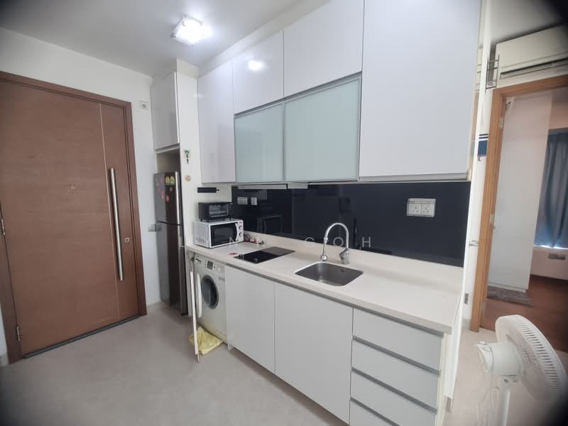 Cosmo, 18 Guillemard Crescent, 1 Bedroom, 400 sqft, Condominium For Rent, by Lynn Goh, 500197912 - Kitchen - PropertyGuru.com.sg