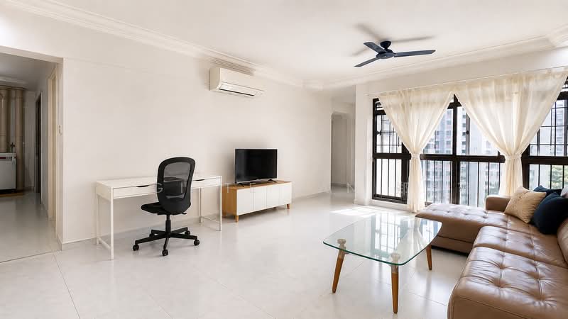 184B Rivervale Crescent, 184B Rivervale Crescent, 2 Bedrooms, 900 sqft, HDB Flat For Rent, by Brigitte Tan 郑滢薇, 500197938 - Living Room - PropertyGuru.com.sg