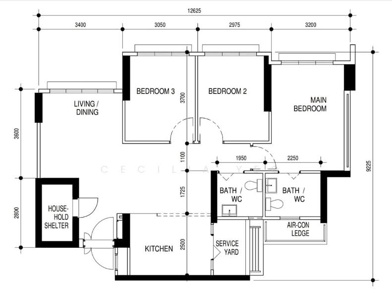 152C Bedok South Road, 152C Bedok South Road, 3 Bedrooms, 1,001 sqft, HDB Flat For Sale, by Cecilia Yeo, 500197949 - PropertyGuru.com.sg