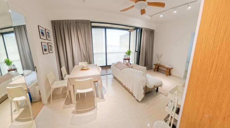 La Fiesta, 62 Sengkang Square, 2 Bedrooms, 753 sqft, Condominium For Rent, by Jovan Khoo, 500197983 - Living Room - PropertyGuru.com.sg