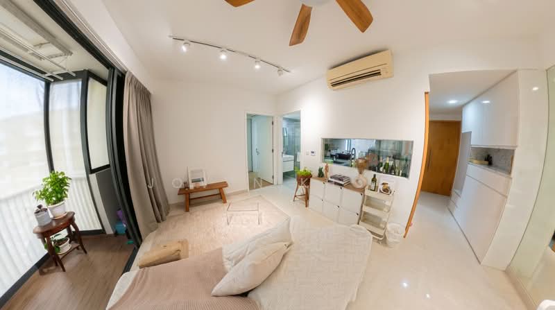 La Fiesta, 62 Sengkang Square, 2 Bedrooms, 753 sqft, Condominium For Rent, by Jovan Khoo, 500197983 - Living Room - PropertyGuru.com.sg