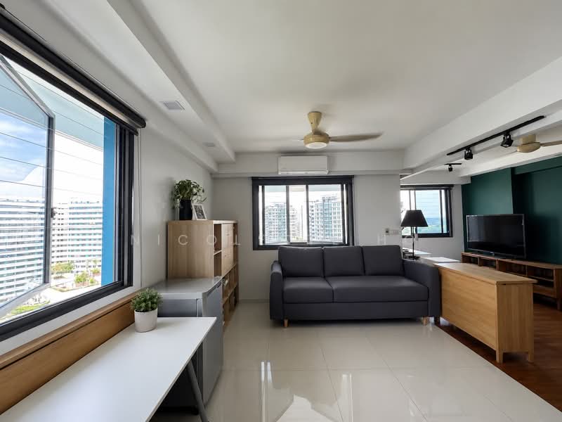 310C Punggol Walk, 310C Punggol Walk, 1 Bedroom, 721 sqft, HDB Flat For Rent, by Nicolette Ho, 500198061 - Living Room - PropertyGuru.com.sg