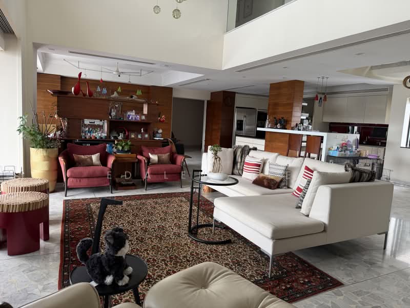 Balmoral Penthouse, Balmtal Road, 5 Bedrooms, 5,000 sqft, Condominium For Rent, by Edalene Lee, 500198064 - Living Room - PropertyGuru.com.sg