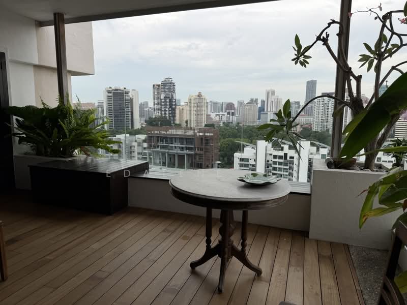Balmoral Penthouse, Balmtal Road, 5 Bedrooms, 5,000 sqft, Condominium For Rent, by Edalene Lee, 500198064 - Balcony - PropertyGuru.com.sg