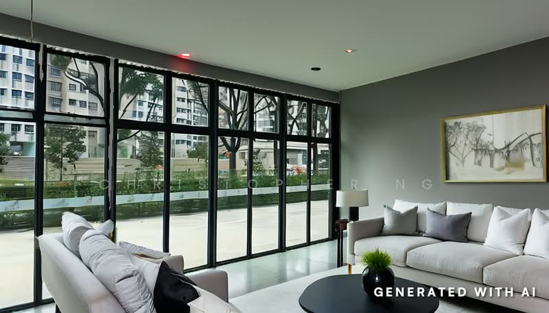 Bukit Batok Connection, 2 Bukit Batok Street 23, 3,810 sqft, Light Industrial (B1) For Rent, by Christopher Ng, 500198066 - Living Room - CommercialGuru.com.sg