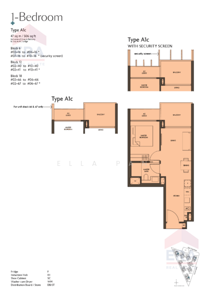 Fourth Avenue Residences, 2 Fourth Avenue, 1 Bedroom, 506 sqft, Condominium For Rent, by Ella Pan, 500198071 - PropertyGuru.com.sg