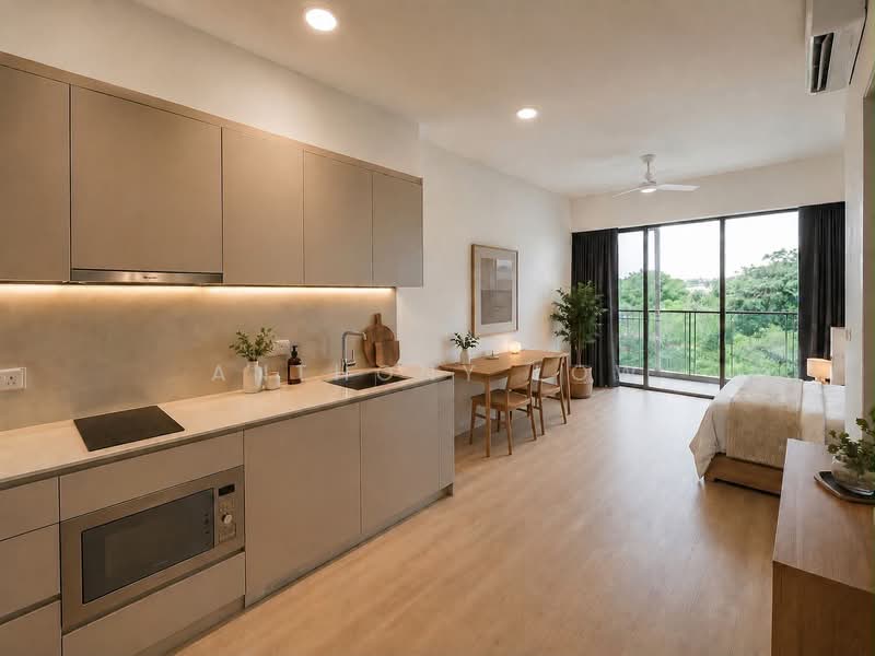 Seaside Residences, 18 Siglap Link, 1 Bedroom, 560 sqft, Apartment For Sale, by Anthony Low, 500198075 - Kitchen - PropertyGuru.com.sg