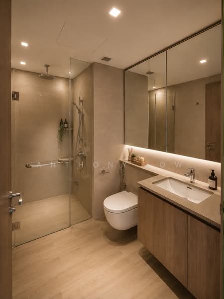 Seaside Residences, 18 Siglap Link, 1 Bedroom, 560 sqft, Apartment For Sale, by Anthony Low, 500198075 - Bathroom - PropertyGuru.com.sg