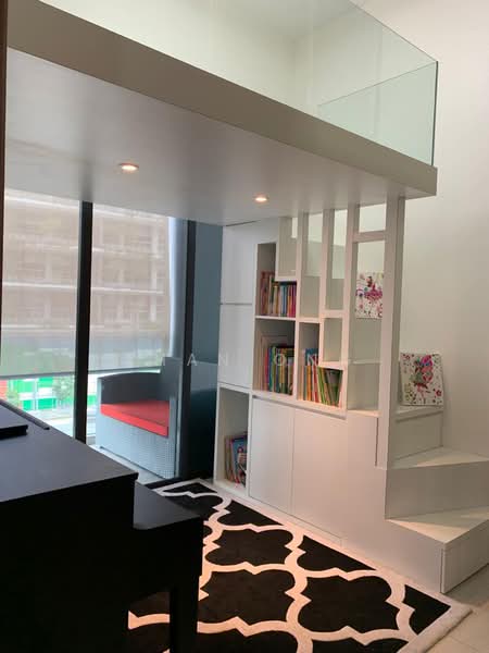 KAP Residences, 11 King Albert Park, 2 Bedrooms, 721 sqft, Condominium For Rent, by Shan Ong, 500198121 - Bedroom 2 with Loft and Study area - PropertyGuru.com.sg