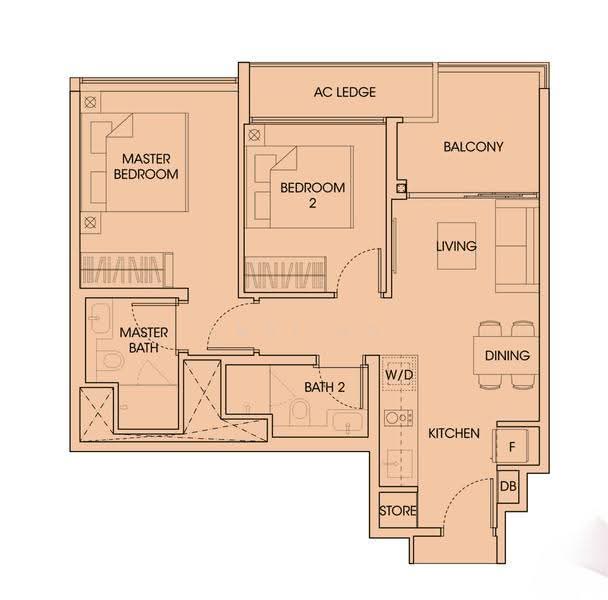 The Antares, 23 Mattar Road, 2 Bedrooms, 667 sqft, Condominium For Rent, by Andi Ho, 500198149 - PropertyGuru.com.sg