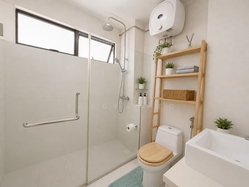Kensington Park, 8 Kensington Park Drive, 3 Bedrooms, 2,120 sqft, Condominium For Sale, by Sandra Yeo, 500198157 - Master Bathroom - PropertyGuru.com.sg