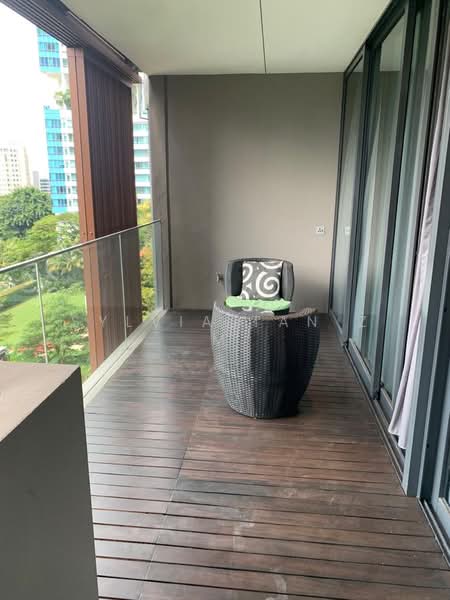 OUE Twin Peaks, 33 Leonie Hill Road, 1 Bedroom, 570 sqft, Condominium For Rent, by Sylvia Tan Z M, 500198160 - Balcony - PropertyGuru.com.sg