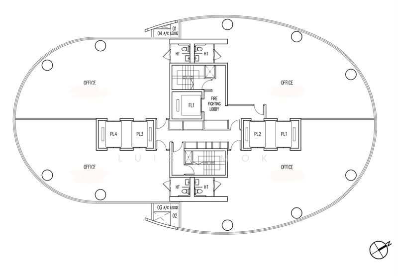 Oxley Tower, 138 Robinson Road, 947 sqft, Office For Sale, by Luisa Mok, 500198190 - CommercialGuru.com.sg