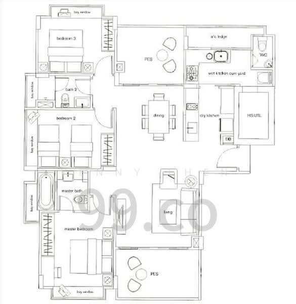 The Maylea, 242K Pasir Panjang Road, 3 Bedrooms, 1,259 sqft, Condominium For Sale, by Yenny Then, 500198215 - PropertyGuru.com.sg