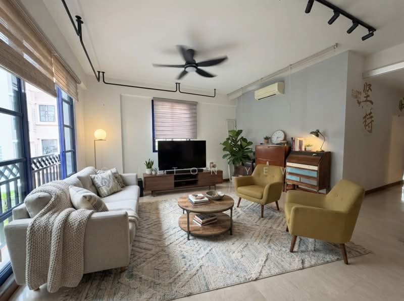 Kellett Court, 21 Shelford Road, 3 Bedrooms, 1,356 sqft, Condominium For Sale, by Clinton Yew, 500198222 - Living/Dining Room - AI Impression only - PropertyGuru.com.sg