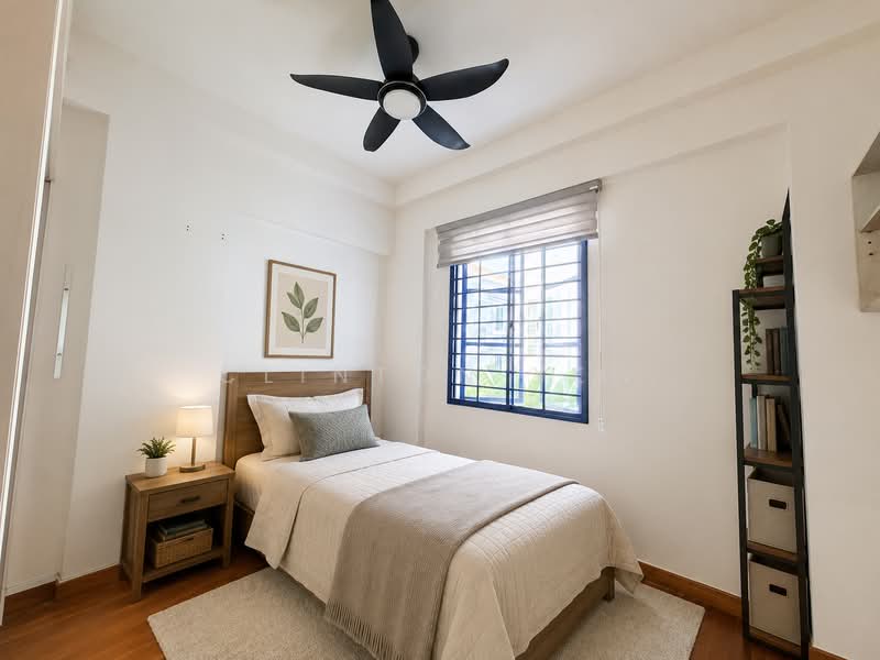 Kellett Court, 21 Shelford Road, 3 Bedrooms, 1,356 sqft, Condominium For Sale, by Clinton Yew, 500198222 - Bedroom 2 - AI Impression only - PropertyGuru.com.sg