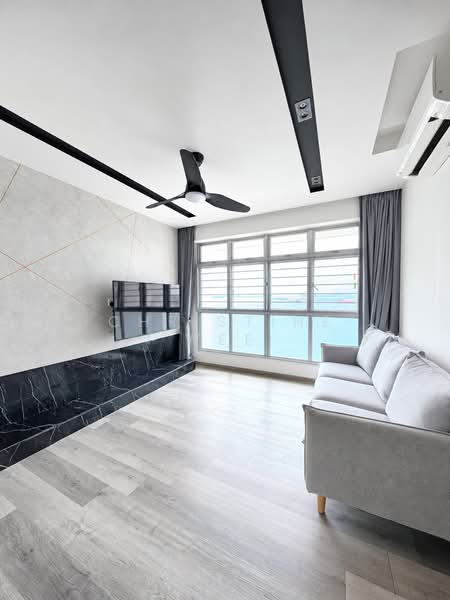 422B Northshore Drive, 422B Northshore Drive, 3 Bedrooms, 1,001 sqft, HDB Flat For Sale, by Christine Wee, 500198250 - Living Room - PropertyGuru.com.sg