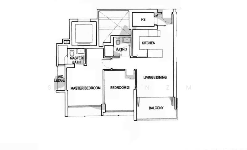 Hillsta, 66 Phoenix Road, 2 Bedrooms, 850 sqft, Condominium For Sale, by Sylvia Tan Z M, 500198261 - PropertyGuru.com.sg
