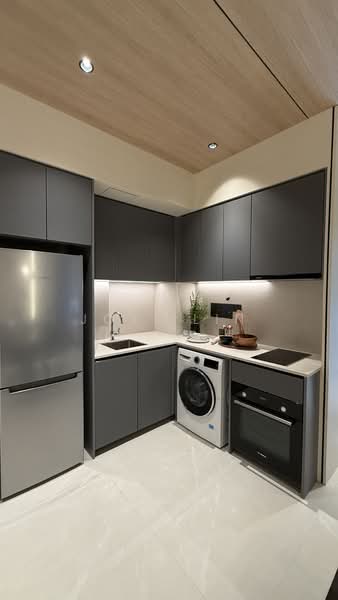 The Ranz, 109 Rangoon Road, 2 Bedrooms, 732 sqft, Apartment For Sale, by Joji Lin, 500198271 - Kitchen - PropertyGuru.com.sg