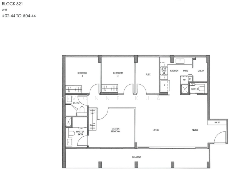 Springleaf Residence, 811 Upper Thomson Road, 4 Bedrooms, 1,259 sqft, Condominium For Sale, by Yvonne Kua, 500198287 - PropertyGuru.com.sg