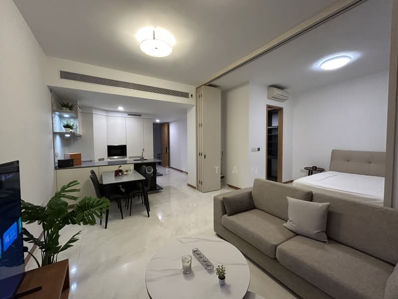 Marina One Residences, 21 Marina Way, 1 Bedroom, 743 sqft, Condominium For Rent, by Joel Tan, 500198296 - Living Room - PropertyGuru.com.sg