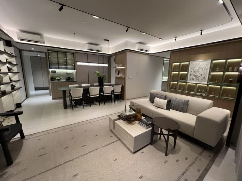 Bloomsbury Residences, 61 Media Circle, 4 Bedrooms, 1,421 sqft, Apartment For Sale, by Keith Ong, 500198299 - Living Room - PropertyGuru.com.sg