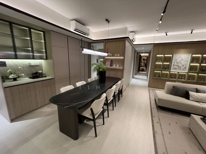 Bloomsbury Residences, 61 Media Circle, 4 Bedrooms, 1,421 sqft, Apartment For Sale, by Keith Ong, 500198299 - Dining Room - PropertyGuru.com.sg