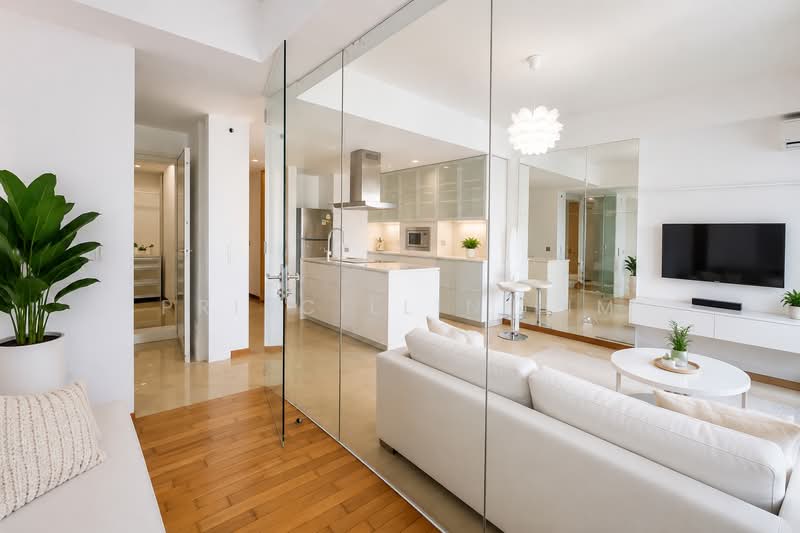 The Clift, 21 McCallum Street, 1 Bedroom, 527 sqft, Apartment For Sale, by Priscillin Lim, 500198300 - Living Room - PropertyGuru.com.sg