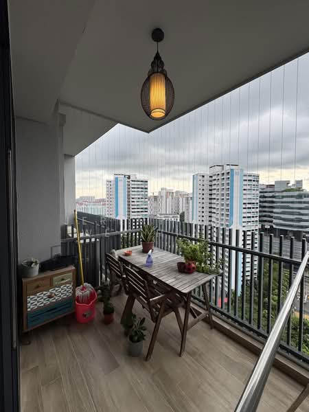 J Gateway, , 1 Bedroom, 506 sqft, Condominium For Sale, by Jeremy Tan Wee Hian, 500198318 - Balcony - PropertyGuru.com.sg