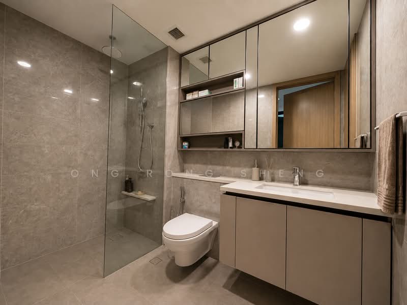 The Tapestry, 51 Tampines Street 86, 1 Bedroom, 474 sqft, Condominium For Rent, by Ong Rong Sheng, 500198356 - Bathroom - PropertyGuru.com.sg