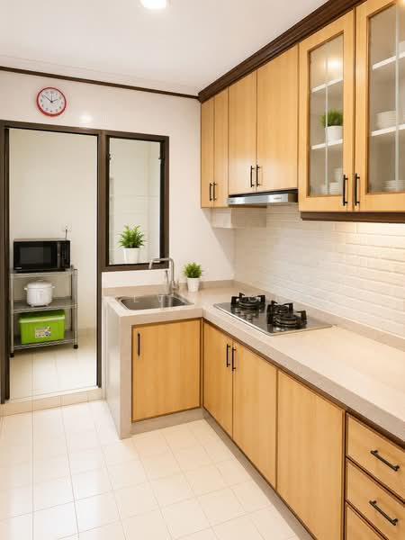 542 Woodlands Drive 16, 542 Woodlands Drive 16, 3 Bedrooms, 1,087 sqft, HDB Flat For Sale, by Delvin Ong, 500198377 - Kitchen - PropertyGuru.com.sg