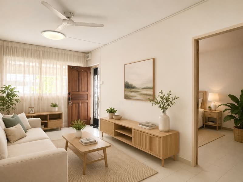 105 Potong Pasir Avenue 1, 105 Potong Pasir Avenue 1, 2 Bedrooms, 796 sqft, HDB Flat For Sale, by Qristine Goh, 500198418 - Living Room - PropertyGuru.com.sg