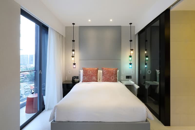 Oakwood Studio Singapore, 18 Mount Elizabeth, Singapore 228514, 18 Mount Elizabeth, Room Rental, 377 sqft, Apartment For Rent, by Mei Phua, 500198422 - Bedroom - PropertyGuru.com.sg