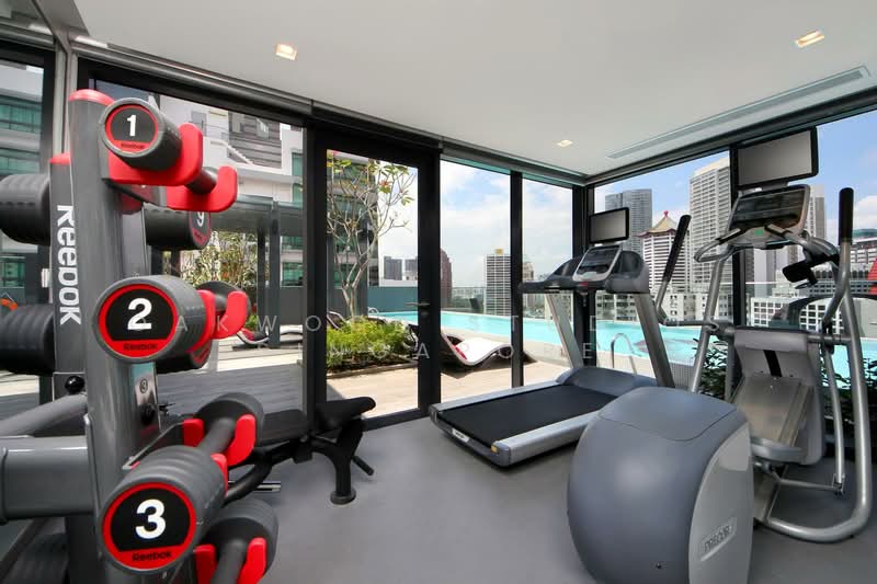 Oakwood Studio Singapore, 18 Mount Elizabeth, Singapore 228514, 18 Mount Elizabeth, Room Rental, 377 sqft, Apartment For Rent, by Mei Phua, 500198422 - Gym - PropertyGuru.com.sg