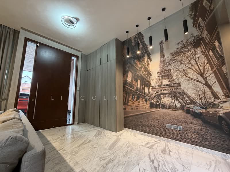 New Listing @ Serangoon Gardens ! 999yrs Modern SD w Basement & Lift @ Kingswear Ave, Serangoon gardens, 5 Bedrooms, 5,500 sqft, Semi-Detached House For Sale, by Lincoln Choo, 500198435 - Entrance - PropertyGuru.com.sg