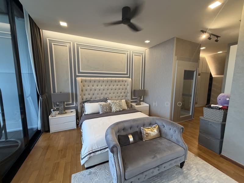 New Listing @ Serangoon Gardens ! 999yrs Modern SD w Basement & Lift @ Kingswear Ave, Serangoon gardens, 5 Bedrooms, 5,500 sqft, Semi-Detached House For Sale, by Lincoln Choo, 500198435 - Bedroom - PropertyGuru.com.sg