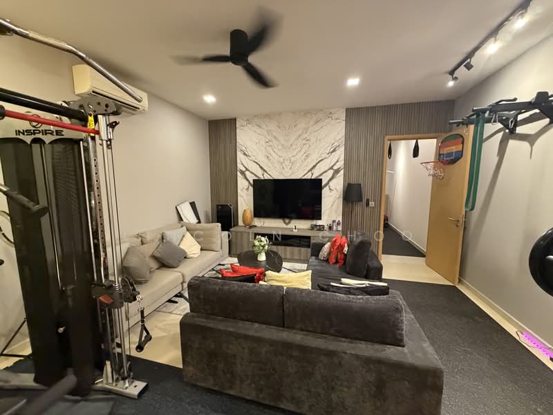 New Listing @ Serangoon Gardens ! 999yrs Modern SD w Basement & Lift @ Kingswear Ave, Serangoon gardens, 5 Bedrooms, 5,500 sqft, Semi-Detached House For Sale, by Lincoln Choo, 500198435 - Living Room - PropertyGuru.com.sg