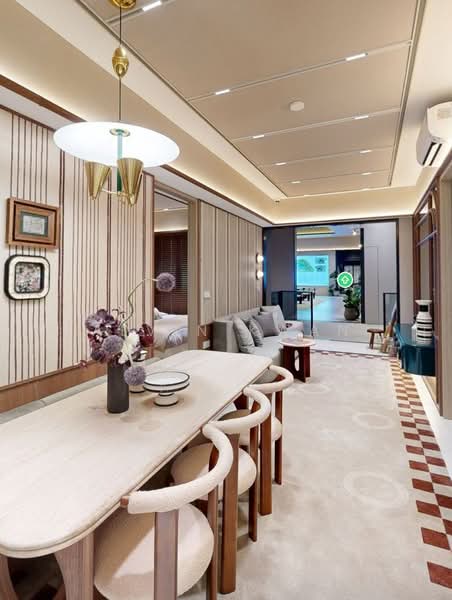Bloomsbury Residences, 61 Media Circle, 2 Bedrooms, 678 sqft, Apartment For Sale, by Alvin Kwan, 500198447 - Dining Room - PropertyGuru.com.sg
