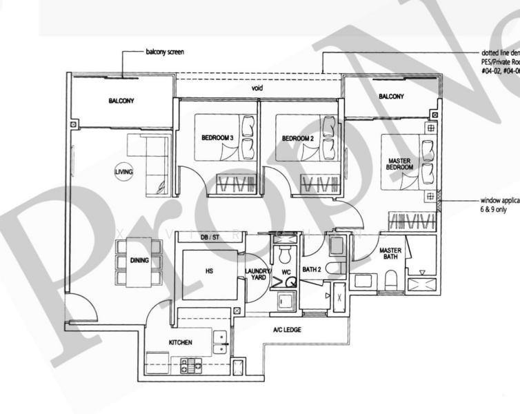 Westwood Residences EC, 180 Westwood Avenue, 3 Bedrooms, 1,033 sqft, Condominium For Rent, by Xavier Chong, 500198454 - PropertyGuru.com.sg