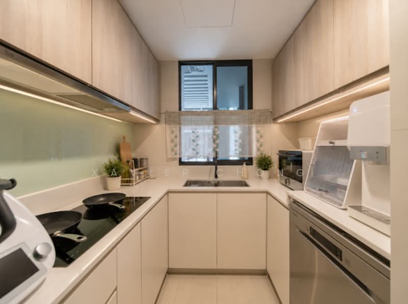 Westwood Residences EC, 180 Westwood Avenue, 3 Bedrooms, 1,033 sqft, Condominium For Rent, by Xavier Chong, 500198454 - Kitchen - PropertyGuru.com.sg