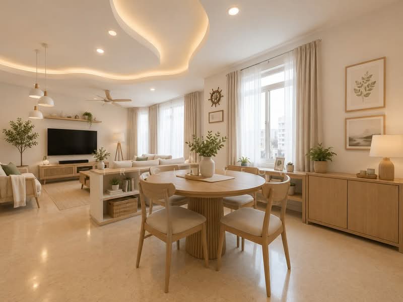 Ballota Park Condo, 156 Mariam Way, 3 Bedrooms, 1,281 sqft, Condominium For Sale, by Tricia Yeow, 500198587 - Living Room - PropertyGuru.com.sg