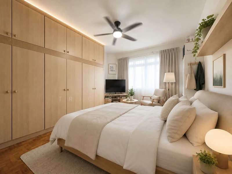 Ballota Park Condo, 156 Mariam Way, 3 Bedrooms, 1,281 sqft, Condominium For Sale, by Tricia Yeow, 500198587 - Bedroom - PropertyGuru.com.sg