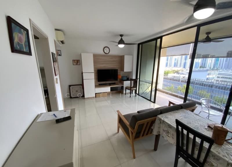 The Amore, 55 Edgedale Plains, 3 Bedrooms, 990 sqft, Executive Condominium For Sale, by Jacqueline Lee, 500198605 - Living Room - PropertyGuru.com.sg