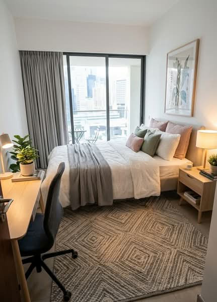 One Pearl Bank, 1 Pearl Bank, 2 Bedrooms, 743 sqft, Condominium For Rent, by Aly Ho, 500198691 - Bedroom - PropertyGuru.com.sg