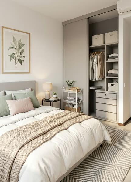One Pearl Bank, 1 Pearl Bank, 2 Bedrooms, 743 sqft, Condominium For Rent, by Aly Ho, 500198691 - Bedroom - PropertyGuru.com.sg