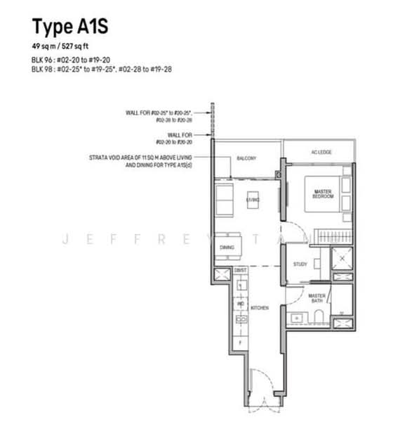 Tembusu Grand, 94 Jalan Tembusu, 1 Bedroom, 527 sqft, Condominium For Rent, by Jeffrey Tang, 500198696 - PropertyGuru.com.sg