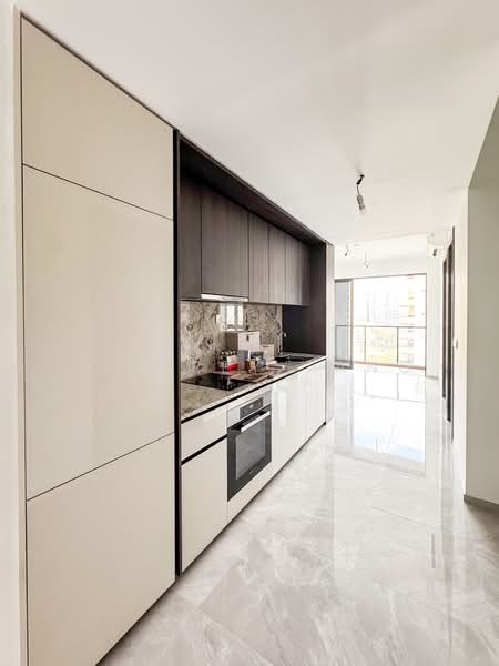Tembusu Grand, 94 Jalan Tembusu, 1 Bedroom, 527 sqft, Condominium For Rent, by Jeffrey Tang, 500198696 - Kitchen - PropertyGuru.com.sg