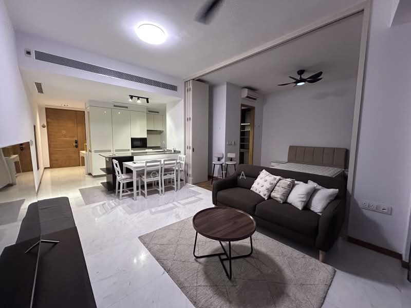 Marina One Residences, 23 Marina Way, 1 Bedroom, 721 sqft, Condominium For Rent, by Joel Tan, 500198737 - Living Room - PropertyGuru.com.sg