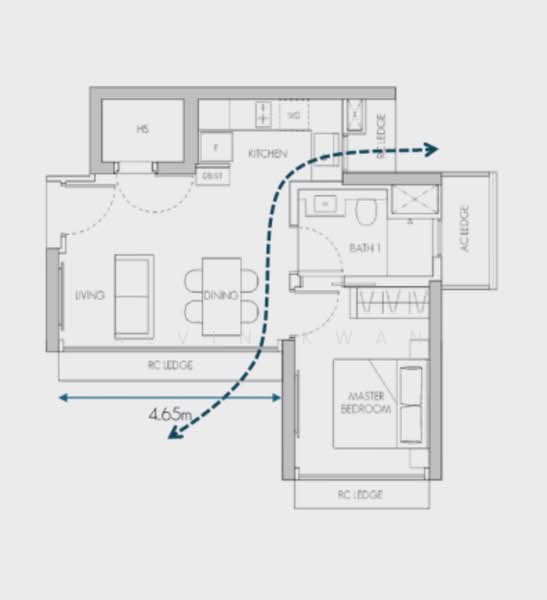 8@BT, 6 Bukit Timah Link, 1 Bedroom, 517 sqft, Condominium For Sale, by Alvin Kwan, 500198738 - PropertyGuru.com.sg